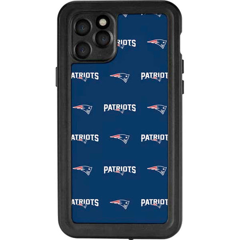 NFL New England Patriots Blitz Series iPhone 11 Pro Waterproof Case