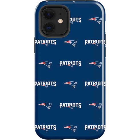 NFL New England Patriots Blitz Series iPhone 12 Impact Case