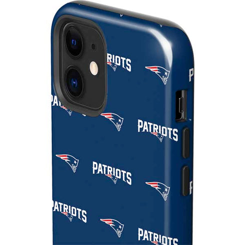 NFL New England Patriots Blitz Series iPhone 12 Impact Case