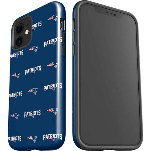 NFL New England Patriots Blitz Series iPhone 12 Impact Case