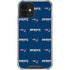 NFL New England Patriots Blitz Series iPhone 12 Mini Clear Case