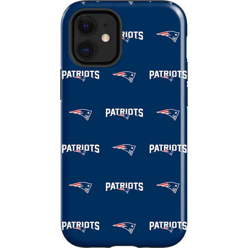 NFL New England Patriots Blitz Series iPhone 12 Mini Impact Case