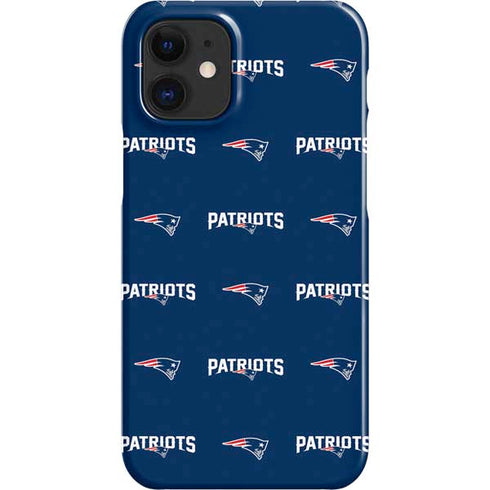 NFL New England Patriots Blitz Series iPhone 12 Mini Lite Case