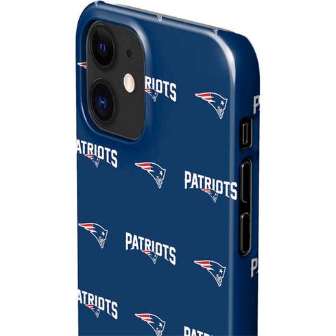 NFL New England Patriots Blitz Series iPhone 12 Mini Lite Case