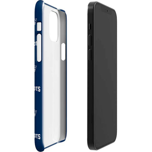 NFL New England Patriots Blitz Series iPhone 12 Mini Lite Case