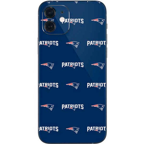 NFL New England Patriots Blitz Series iPhone 12 Mini Skin