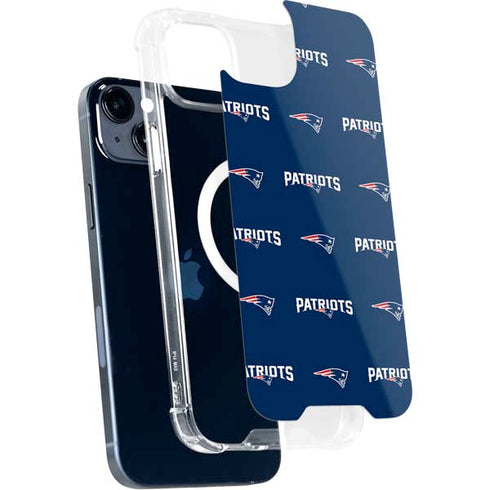 NFL New England Patriots Blitz Series iPhone 13 MagSafe Case