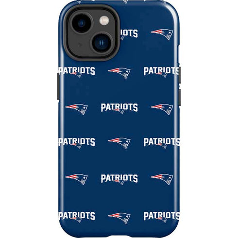 NFL New England Patriots Blitz Series iPhone 15 Plus Impact Case