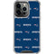 NFL New England Patriots Blitz Series iPhone 14 Pro Clear Case