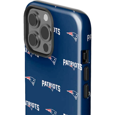 NFL New England Patriots Blitz Series iPhone 15 Pro Max Impact Case