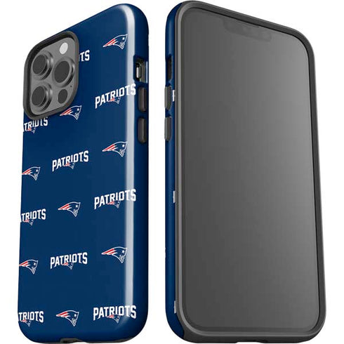 NFL New England Patriots Blitz Series iPhone 15 Pro Max Impact Case