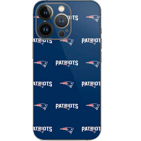 NFL New England Patriots Blitz Series iPhone 14 Pro Skin