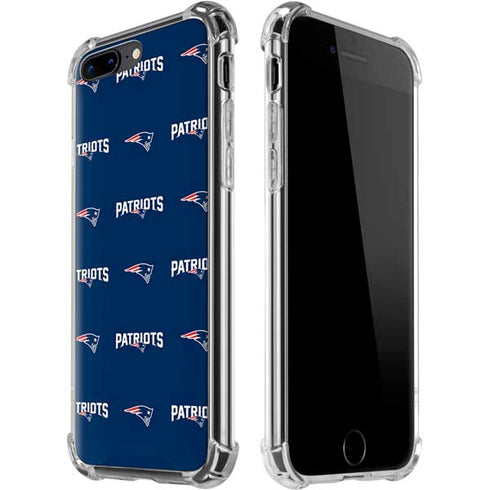 NFL New England Patriots Blitz Series iPhone 7/8 Plus Clear Case