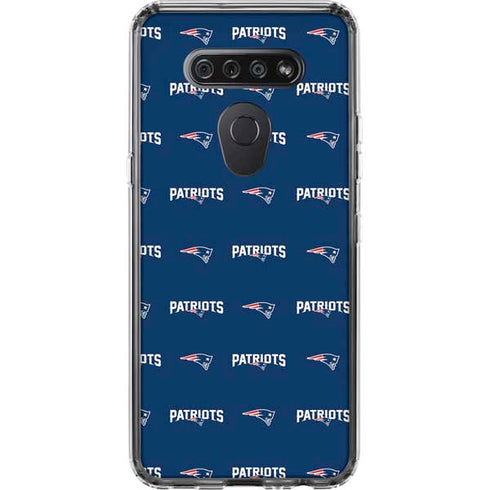 NFL New England Patriots Blitz Series LG K51/Q51 Clear Case