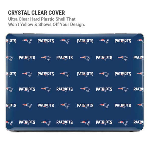 NFL New England Patriots Blitz Series MacBook Pro 16in (2021-25) Case plus Skin