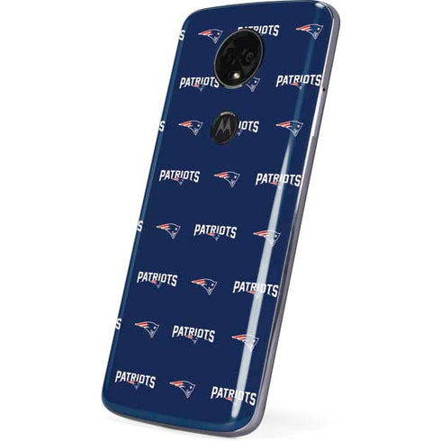 NFL New England Patriots Blitz Series Moto E5 Plus Skin