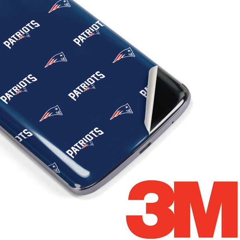 NFL New England Patriots Blitz Series Moto E5 Plus Skin