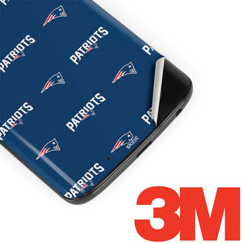 NFL New England Patriots Blitz Series Moto G6 Skin