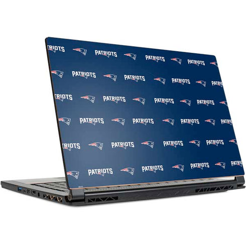 NFL New England Patriots Blitz Series MSI GS65 Stealth Laptop Skin