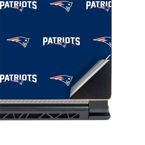 NFL New England Patriots Blitz Series MSI GS65 Stealth Laptop Skin
