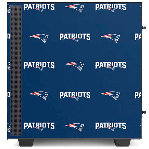NFL New England Patriots Blitz Series NZXT H510 Compact ATX Mid-Tower Case Skin
