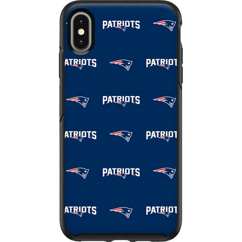 NFL New England Patriots Blitz Series Otterbox Symmetry iPhone Skin