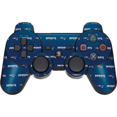 NFL New England Patriots Blitz Series PS3 Dual Shock wireless controller Skin