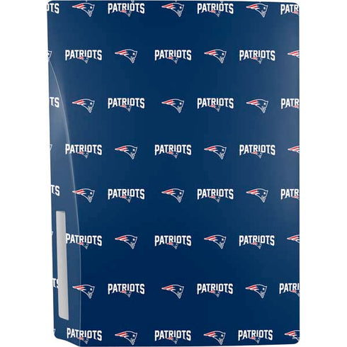 NFL New England Patriots Blitz Series PS5 Console Skin