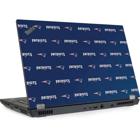 NFL New England Patriots Blitz Series Lenovo ThinkPad Skin