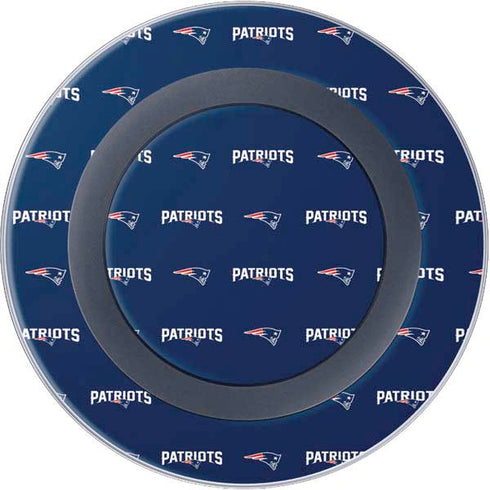 NFL New England Patriots Blitz Series Wireless Charger Skin