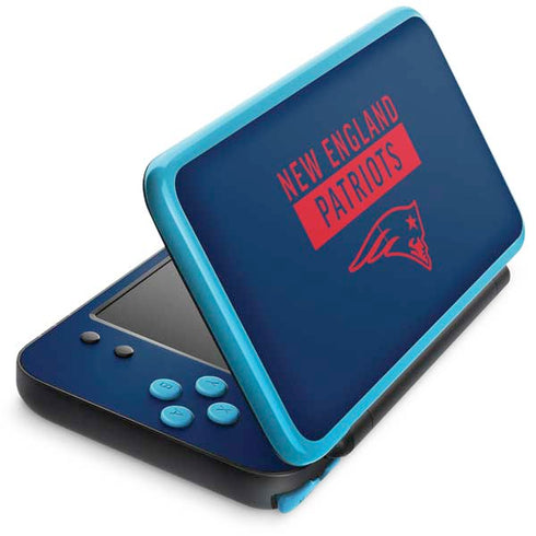 NFL New England Patriots Blue Performance Series Nintendo 2DS XL (2017) Skin