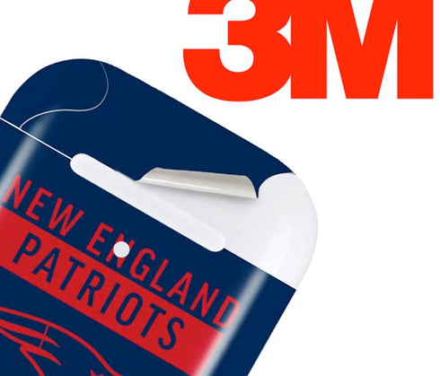 NFL New England Patriots Blue Performance Series Apple AirPods 2 Skin