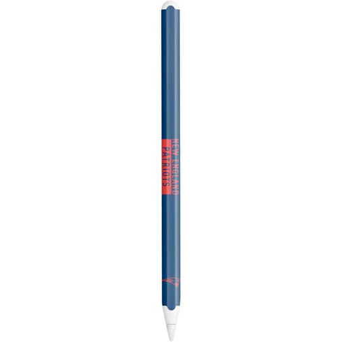 NFL New England Patriots Blue Performance Series Apple Pencil (2nd Gen 2019) Skin