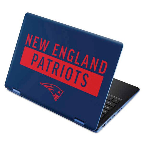 NFL New England Patriots Blue Performance Series Aspire R11 11.6in Skin