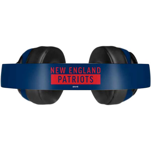 NFL New England Patriots Blue Performance Series Beats Solo Pro Skin