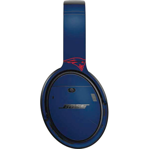 NFL New England Patriots Blue Performance Series Bose QuietComfort 35 Headphones Skin