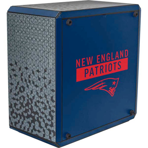 NFL New England Patriots Blue Performance Series Cooler Master MasterBox Q300L Mini Tower Skin