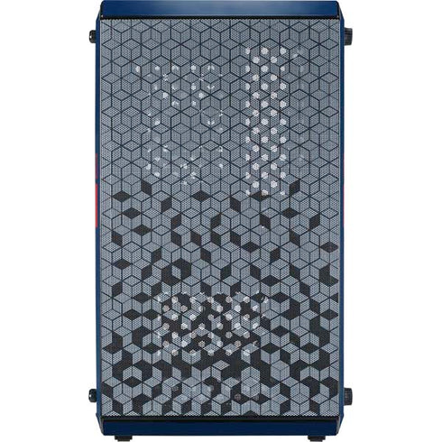 NFL New England Patriots Blue Performance Series Cooler Master MasterBox Q300L Mini Tower Skin