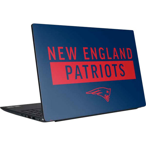 NFL New England Patriots Blue Performance Series Dell Vostro Skin
