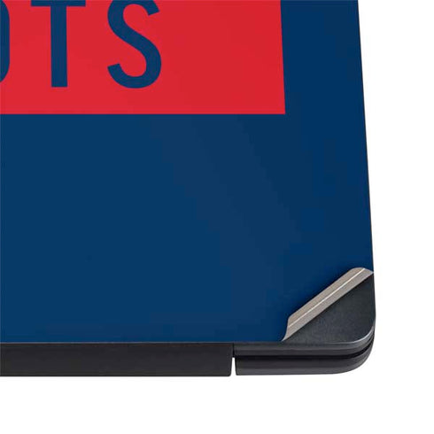 NFL New England Patriots Blue Performance Series Dell Vostro Skin