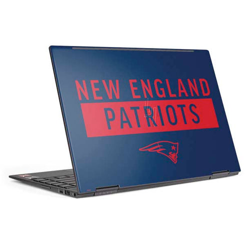 NFL New England Patriots Blue Performance Series HP Envy Skin
