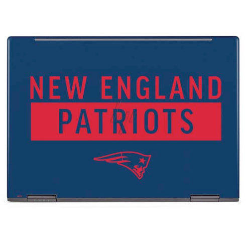 NFL New England Patriots Blue Performance Series HP Envy Skin