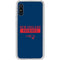 NFL New England Patriots Blue Performance Series Galaxy A10e Clear Case