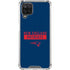 NFL New England Patriots Blue Performance Series Galaxy A12 Clear Case