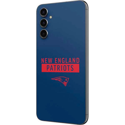 NFL New England Patriots Blue Performance Series Galaxy A14 5G Skin