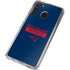 NFL New England Patriots Blue Performance Series Galaxy A21 Clear Case