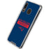 NFL New England Patriots Blue Performance Series Galaxy A30 Clear Case