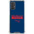 NFL New England Patriots Blue Performance Series Galaxy A32 5G Clear Case