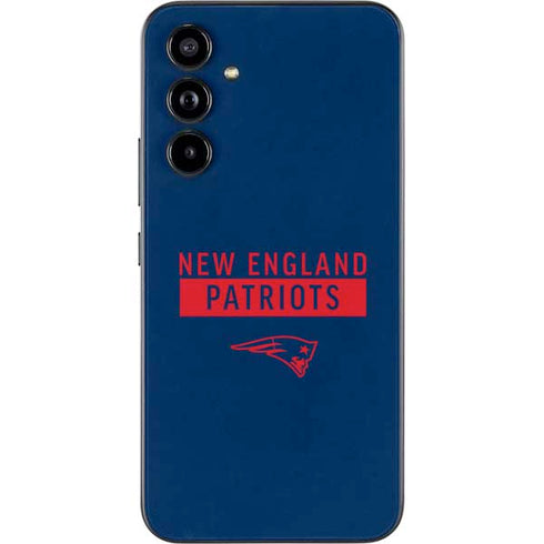 NFL New England Patriots Blue Performance Series Galaxy A54 5G Skin