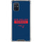 NFL New England Patriots Blue Performance Series Galaxy A71 5G Clear Case